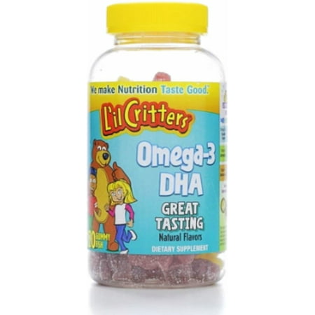 L'il Critters Omega-3 Gummy Fish 120 Each (Pack of 3 ...