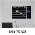 thumbnail image 4 of unbranded Pegatina Pared Pizarra Para Planificación Y Recordatorios En Hogar U Oficina, 4 of 8