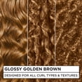thumbnail image 3 of Garnier Nutrisse 0% Ammonia Glossy Curl Nourishing Permanent Hair Color Kit, CR6 Glossy Golden Brown, 1 Kit, 3 of 19