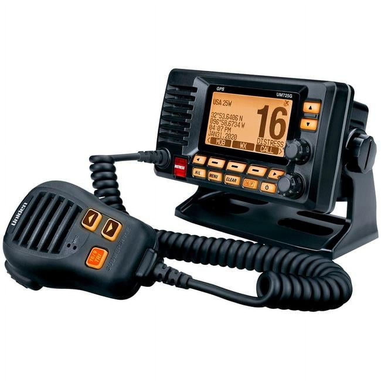 Standard Horizon Fixed Mount VHF with GPS - White - Walmart.com