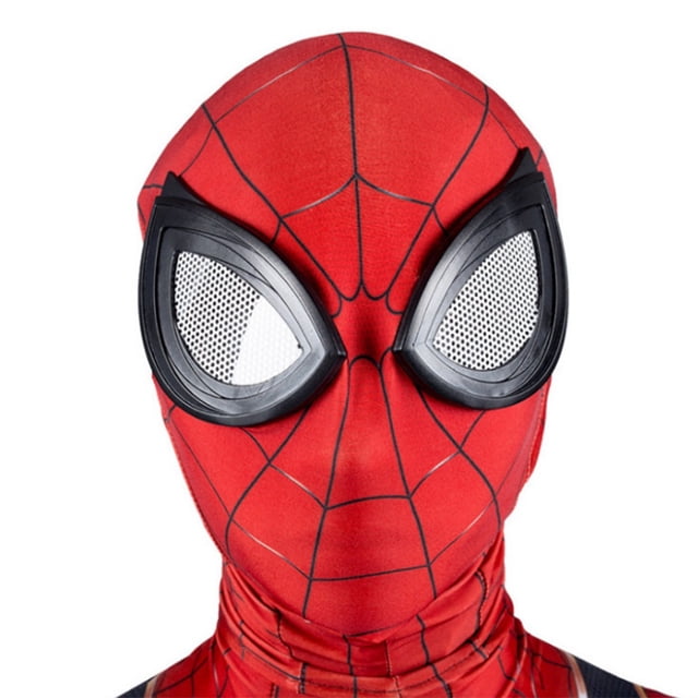 Disfraz De Spiderman Máscara Para Niños Halloween Cosplay Adulto Superhéroe