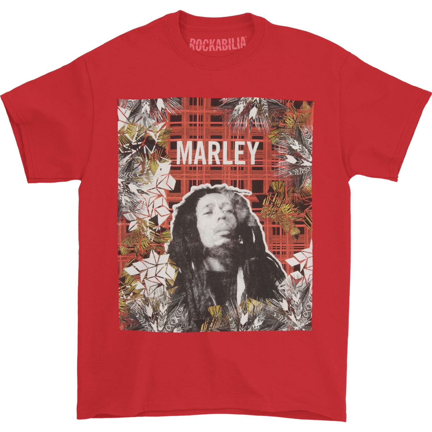 bob marley smoking tee