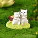 thumbnail image 3 of Gwong Decoración hogareña Estatuilla animal decorativa adorable resina micro paisaje conejo miniatura decoración del hogar Gwong 21085637, 3 of 6