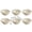 Beige, variant on Sauce Dishes Set of 6, Wheat Straw Dipping Bowls for Soy Sauce and Condiments, Unbreakable Small Plates, Dishwasher and Microwave Safe Reusable Appetizer Dishes