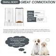 thumbnail image 6 of Scmkd Pet Automatic Feeder Double  Food Bowls Water Dispenser Cat Water Fountain For Cats And Small Dogs, 6 of 12