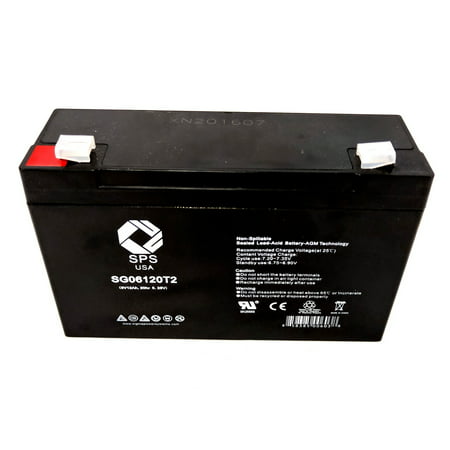 SPS Brand 6V 12 Ah Replacement Battery for Best Power Patriot II Pro 1000 (1