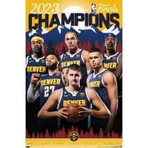 NBA Denver Nuggets - 2023 NBA Finals Champions Wall Poster, 22.375" x 34"