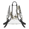 thumbnail image 2 of Balery Cowboys Riding A Horse Near A Tree Lightweight Backpack for Men and Women - Durable and Water-Resistant, Ideal for School, Work, Travel, and Everyday Use, 2 of 9