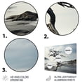thumbnail image 3 of Designart "Beach Tree silence II" Nautical & Beach Metal Wall Decor, 3 of 5