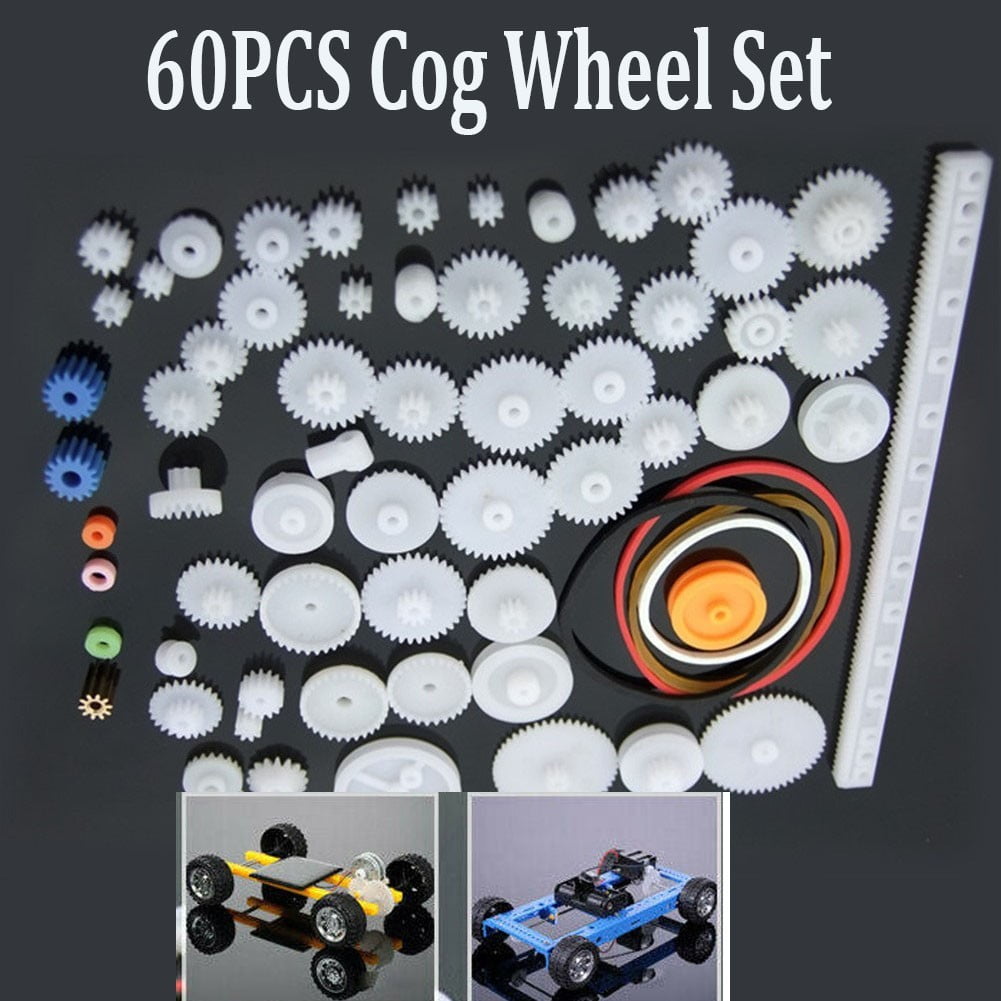 Cog Wheel Plastic Gear Pulley Innovative Intelligence Motor Robot Model Eng 