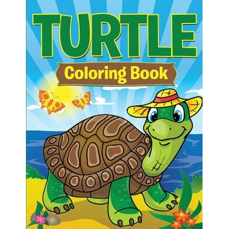 Speedy Turtle - Turtle Coloring Book