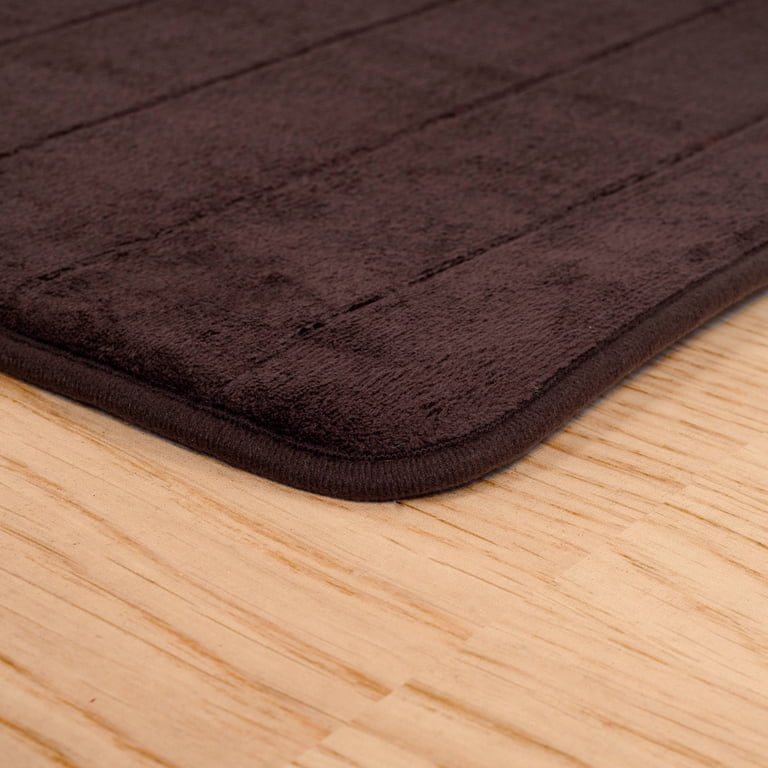 Somerset Home Memory Foam Extra Long Bath Mat, 24" x 60" photo 3