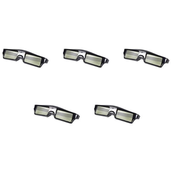 5X Rechargeable Active Shutter 3D Glasses for ALL Projector