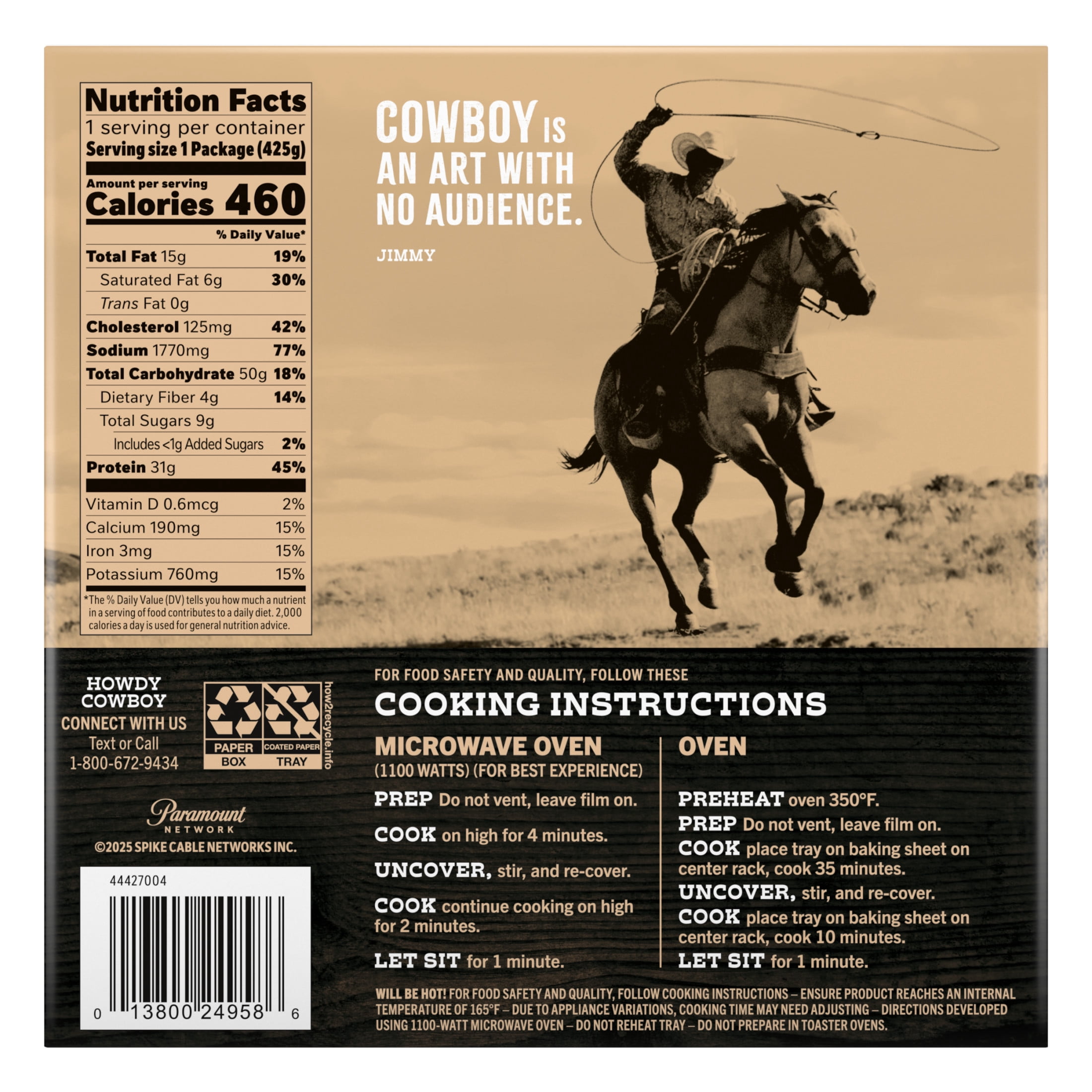 Yellowstone Chicken and Dumplings Frozen Meals for One, Microwave Meal Protein Dinner 15 oz