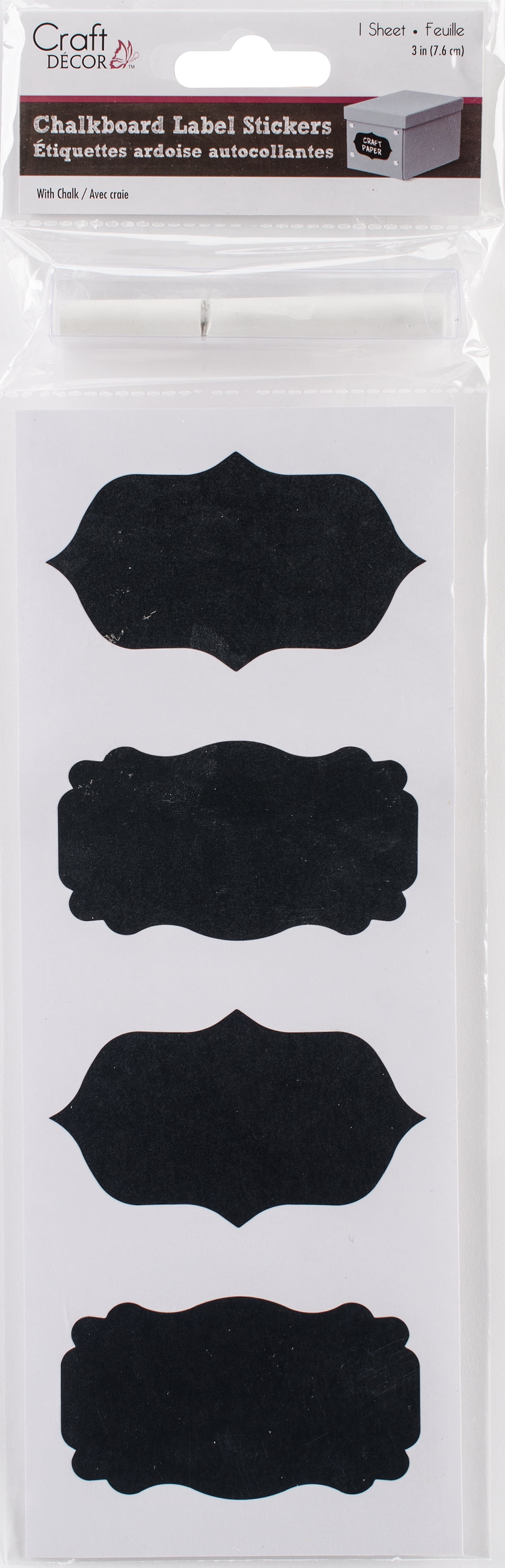 MultiCraft Chalkboard Label Stickers W/ChalkLabels 4 Walmart Canada