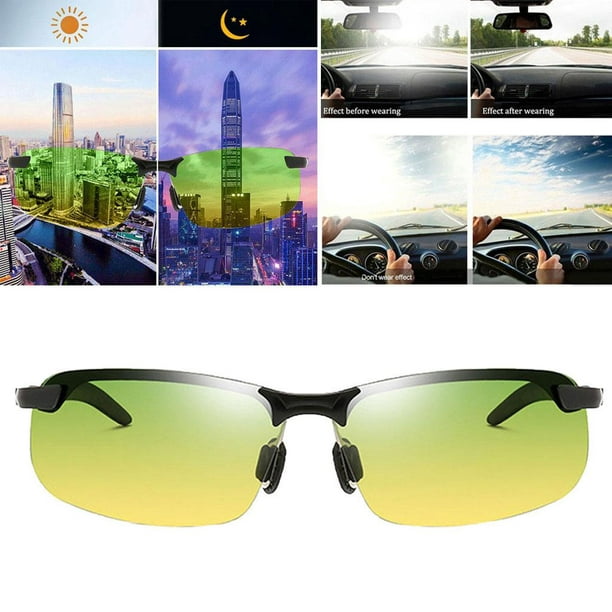 Polarized Sunglasses Men Women Brand Sun Glasses Driving Sport Outdoor  UV400 - Day Night