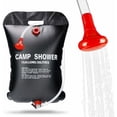 thumbnail image 1 of Comodidad sin esfuerzo al aire libre, bolsa de ducha solar que absorbe el calor, ideal para mochileros y pesca, 1 of 5