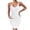 White, variant on Sngxgn Women's Fall Elegant Dress Long Sleeve Crewneck Tie Waist Slim Rib Knit Slit Bodycon Midi Dress(Beige,S)
