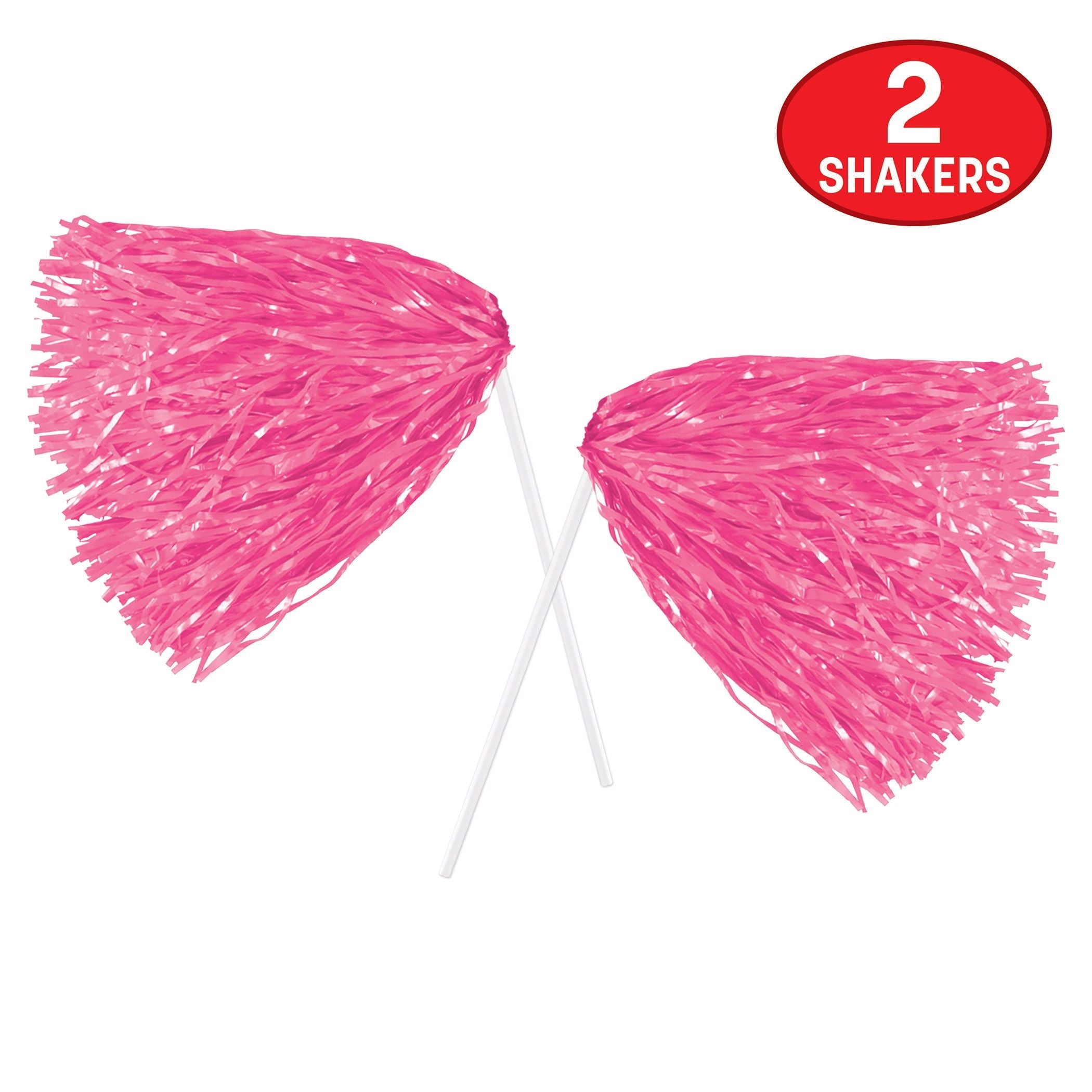 48 Pack Bulk Pink Poly Pom Poms 512 Strand