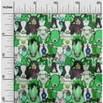 thumbnail image 2 of oneOone Cotton Jersey Sea Green Fabric Horse Sewing Fabric By The Yard Printed Diy Clothing Sewing Supplies 58 Inch Wide, 2 of 6