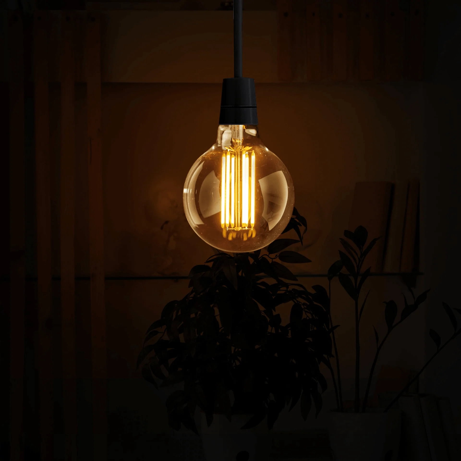 G125 E26 8W LED Globe Bulbs Warm White Vintage Light Bulb LED Edison Bulb~1043