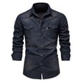 thumbnail image 1 of Camisa Vaquera AIOPESON Hombre Manga Larga Algodón AIOPESON  camisa de mezclilla de algodón, 1 of 6