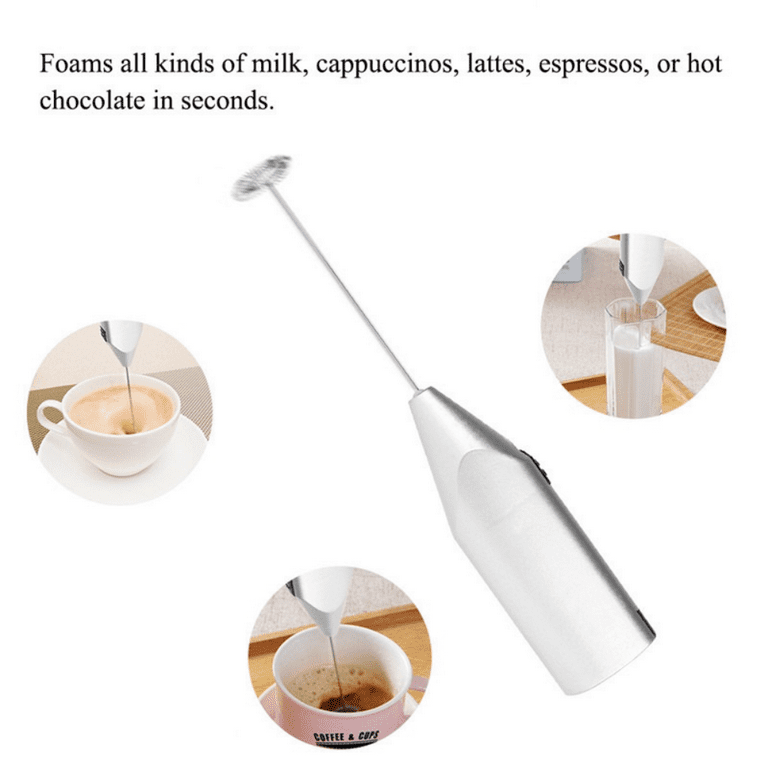 Frother Electric Milk Mixer Drink Foamer Egg Beater Whisk Latte
