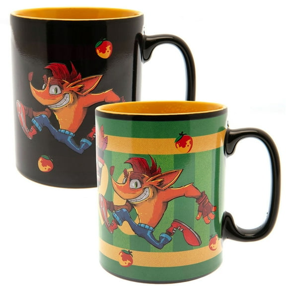 Crash Bandicoot Méga Tasse à Changer de Chaleur