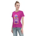 thumbnail image 4 of T-Shirt Basique à Manches Courtes pour Femmes Super Saiyan, 4 of 6