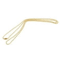 thumbnail image 4 of Collar de Cadena de Abalorios de Acero Inoxidable Sunnimix 2.4 Oro, 4 of 8