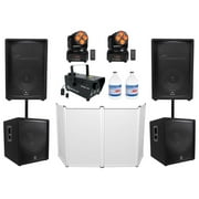 JBL DJ PA System with Subs Moving Heads Facade Fogger