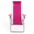 thumbnail image 2 of 1 Uds. Silla de playa plegable en miniatura, salón rosa intenso, silla de escritorio encantadora, muebles, accesorios para muñecas, juguete para jugar en casa de muñecas, 2 of 9