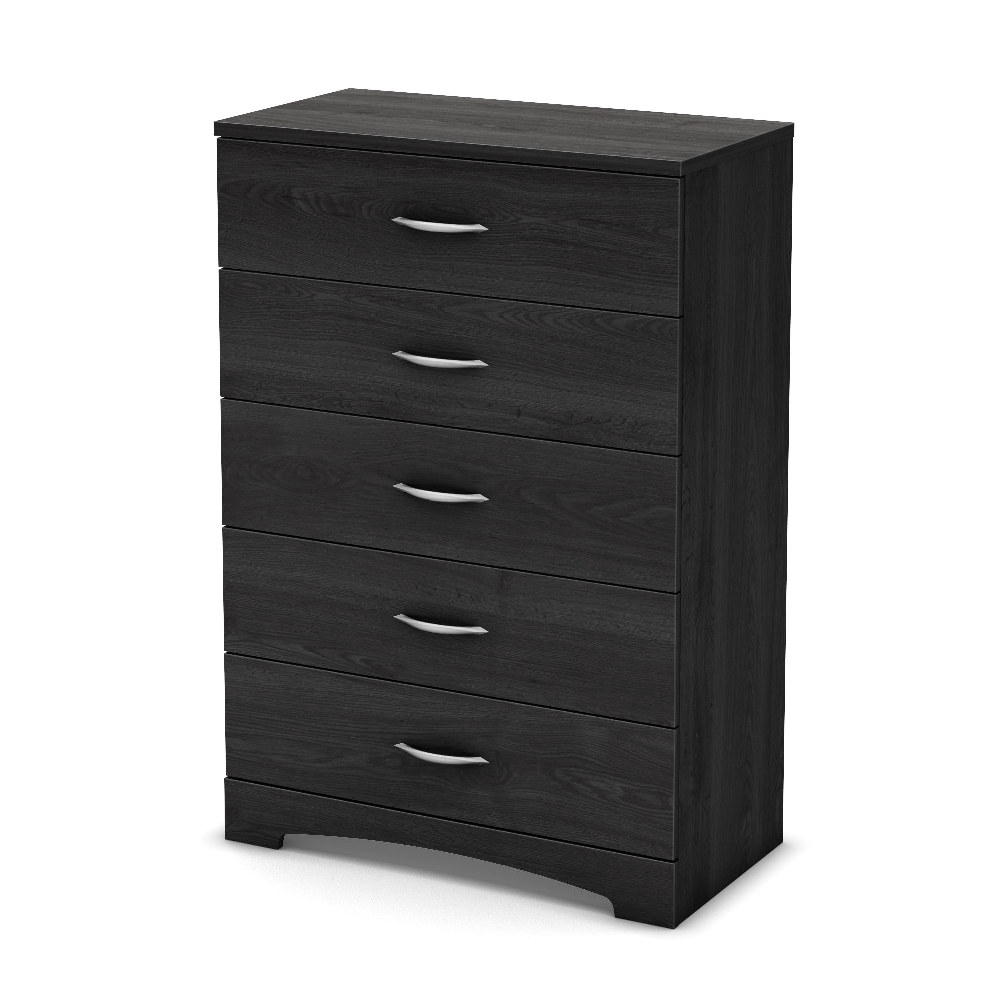 South Shore Step One 5-Drawer Chest for Adult, in Gray Oak