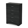 thumbnail image 2 of Commode 5 tiroirs pour Adulte, fini Chêne gris, collection Step One de Meubles South Shore, 2 of 12