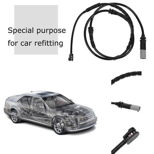Línea De Freno Sensor de desgaste de pastillas de freno delantero para BMW F07 535i 535iX F10 528i 34356791958