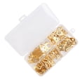 thumbnail image 2 of Dioche Brass Ring Cable Connector,150pcs Ring Terminal Wire Cable Connector Kit Electric Brass Crimp Set With Storage Box Gold,Crimp Ring Terminal, 2 of 8