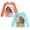 White / blue, variant on Disney Moana Infant Baby Girls 2 Pack Long Sleeve T-Shirts Infant to Little Kid