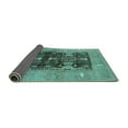 thumbnail image 2 of Ahgly Company Indoor Rectangle Oriental Turquoise Blue Industrial Area Rugs, 2' x 5', 2 of 4