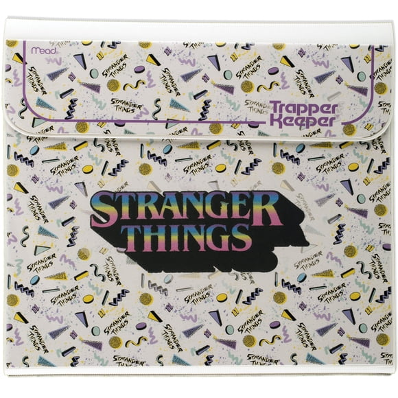 Carpeta Mead Trapper Keeper Stranger Things de 2,54 cm con Bolsillos