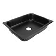 thumbnail image 1 of 304 Stainless Steel RV Sink, Square Undermount Kitchen Sink, Scratch Resistant Bathroom Wash Basin, 298 X 238mm Embedding Opening for RVs, Campervans, Boats, 1 of 7