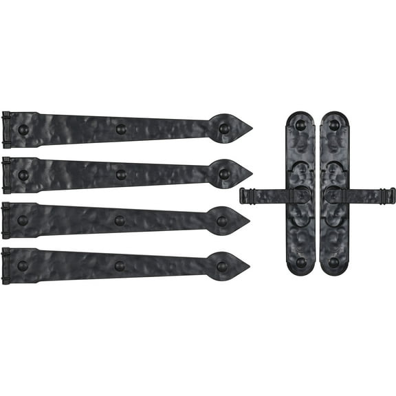 Household Essentials Premium Magnetic Garage Door Accents with Lever Carriage