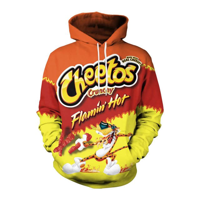 Sudadera con capucha para hombre y mujer, chándal con gráfico de comida, ropa de calle Harajuku, otoño