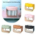thumbnail image 5 of Clear Large Capacity Wash Bag - Waterproof Makeup Pouch for Toiletries and Cosmetics, Travel Supplies, 5 of 8