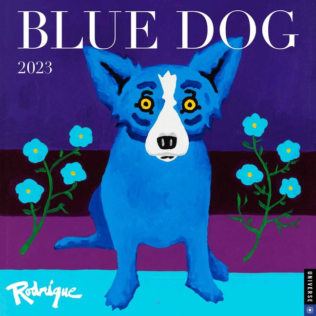Blue Dog 2023 Wall Calendar (Calendar) - Walmart.com