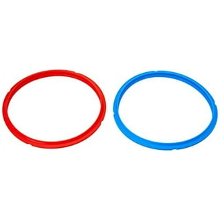 KOYSAS Silicone Sealing Rings for 6 Quart Instant Pot - Pack of 3 Colo