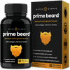NutraChamps Prime Beard Vitamins | Manly, Thick, Fast & Healthy Facial Hair for Men | Beard Vitamins with Biotin, Collagen & Saw Palmetto | Beard Pills for All Hair & Beard Types