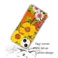 thumbnail image 3 of Retro 70s Hippie Flowers Case for iPhone 13 Mini,Aesthetic Art Design TPU Shock-proof Cover Case, 3 of 5