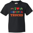 thumbnail image 3 of Inktastic I Love Monster Trucks Youth T-Shirt, 3 of 5