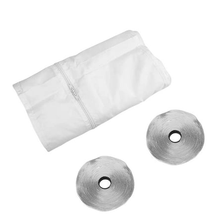 

DANMENG Sealing Strip Hot Sale! Window Seal for Portable Air Conditioner Universal Ac Seal Mobile Ac Soft Sealing Sealed Shield Airlock with Adhesive Fastener for Portable Ac and Tumble Dryer