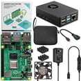thumbnail image 2 of Vilros Raspberry Pi 4 8GB Basic Starter Kit with Fan Cooled Heavy Duty Aluminum Alloy Case (Black Case), 2 of 3